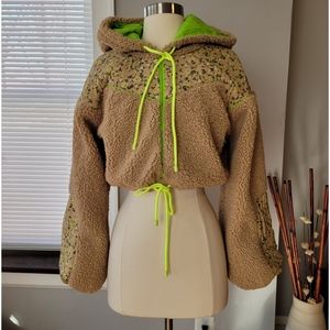 For Love and Lemons Sloane Shearling hoodie